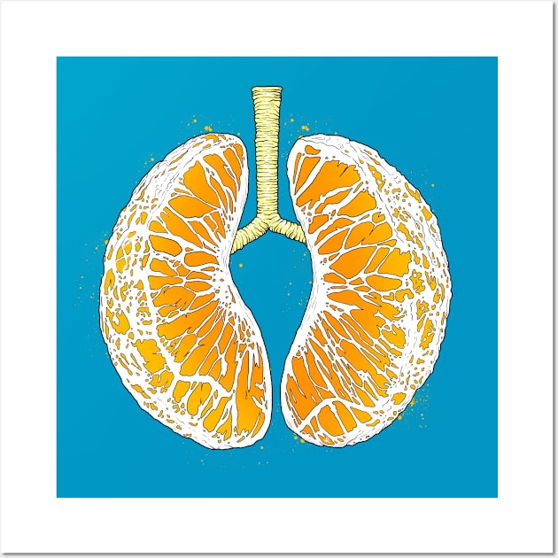 citrus lungs Wall Art by NikKor